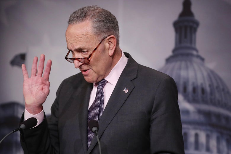 Senate Minority Leader Chuck Schumer.